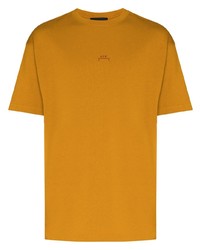 T-shirt girocollo terracotta di A-Cold-Wall*