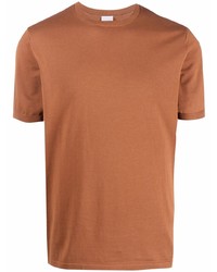 T-shirt girocollo terracotta di Aspesi
