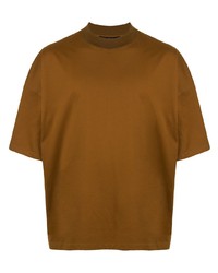 T-shirt girocollo terracotta di Caban