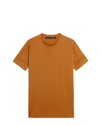 T-shirt girocollo terracotta di Mackintosh 0003
