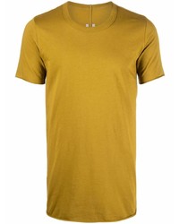T-shirt girocollo terracotta di Rick Owens