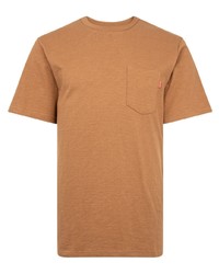 T-shirt girocollo terracotta di Supreme