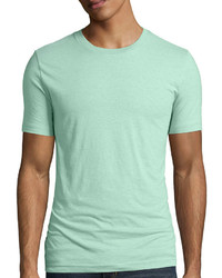 T-shirt girocollo verde menta