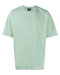 T-shirt girocollo verde menta di A.P.C.