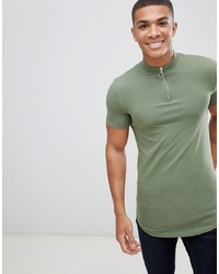 T-shirt girocollo verde menta di ASOS DESIGN