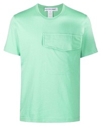 T-shirt girocollo verde menta di Comme Des Garcons SHIRT