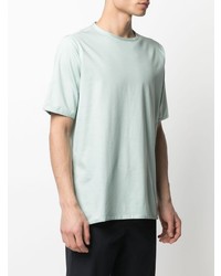 T-shirt girocollo verde menta di Kiton