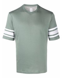 T-shirt girocollo verde menta di Eleventy