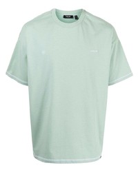 T-shirt girocollo verde menta di FIVE CM