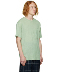 T-shirt girocollo verde menta di Paul Smith