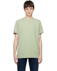 T-shirt girocollo verde menta di John Elliott