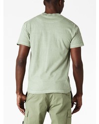 T-shirt girocollo verde menta di Stone Island