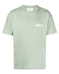T-shirt girocollo verde menta di MOUTY