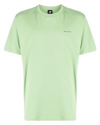 T-shirt girocollo verde menta di New Balance