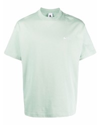 T-shirt girocollo verde menta di Nike