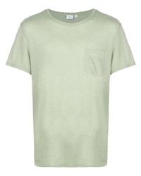 T-shirt girocollo verde menta di Onia