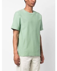 T-shirt girocollo verde menta di SAMSOE SAMSOE
