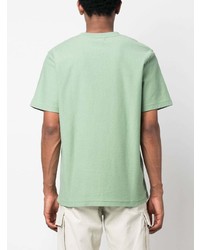 T-shirt girocollo verde menta di SAMSOE SAMSOE