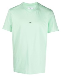 T-shirt girocollo verde menta di PMD