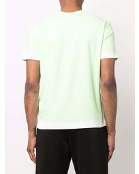 T-shirt girocollo verde menta di Koché