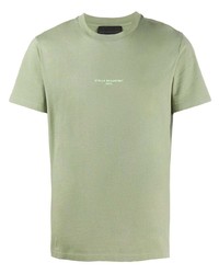 T-shirt girocollo verde menta di Stella McCartney