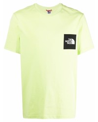 T-shirt girocollo verde menta di The North Face