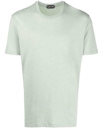 T-shirt girocollo verde menta di Tom Ford