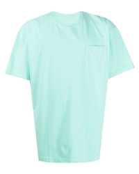 T-shirt girocollo verde menta di Winnie NY