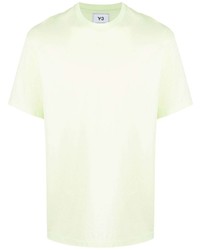T-shirt girocollo verde menta di Y-3