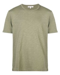 T-shirt girocollo verde oliva di Alex Mill