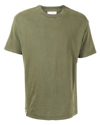 T-shirt girocollo verde oliva di Chocoolate