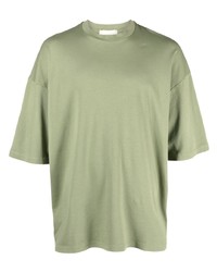 T-shirt girocollo verde oliva di Costumein