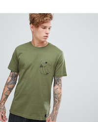 T-shirt girocollo verde oliva di DC