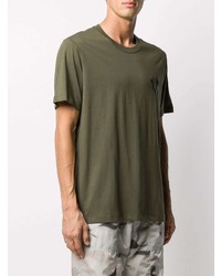 T-shirt girocollo verde oliva di True Religion