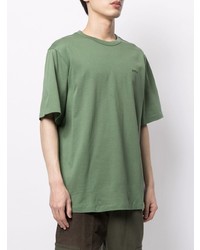 T-shirt girocollo verde oliva di Juun.J