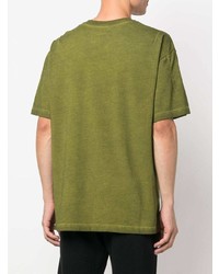 T-shirt girocollo verde oliva di A-Cold-Wall*