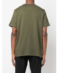 T-shirt girocollo verde oliva di Nike