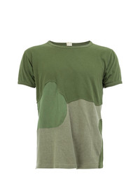 T-shirt girocollo verde oliva di Myar