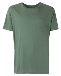 T-shirt girocollo verde oliva di OSKLEN