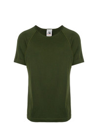 T-shirt girocollo verde oliva di S.N.S. Herning