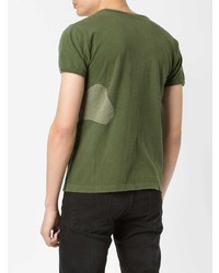 T-shirt girocollo verde oliva di Myar