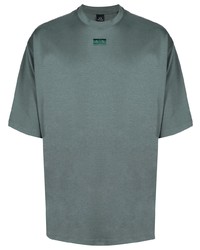T-shirt girocollo verde scuro di Armani Exchange