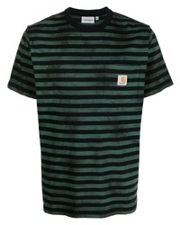 T-shirt girocollo verde scuro di Carhartt WIP