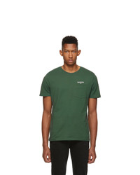 T-shirt girocollo verde scuro di Harmony