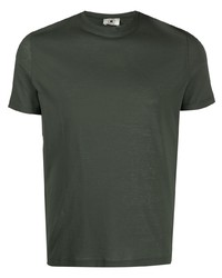 T-shirt girocollo verde scuro di Kired
