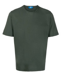 T-shirt girocollo verde scuro di Kired