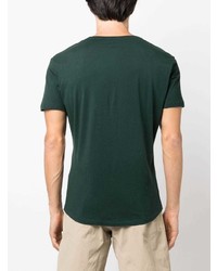 T-shirt girocollo verde scuro di Orlebar Brown