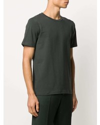 T-shirt girocollo verde scuro di Filippa K