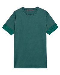 T-shirt girocollo verde scuro di Mackintosh 0003