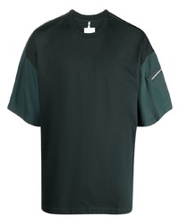 T-shirt girocollo verde scuro di Oamc